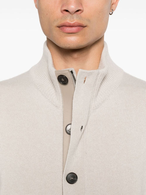 cashmere cardigan